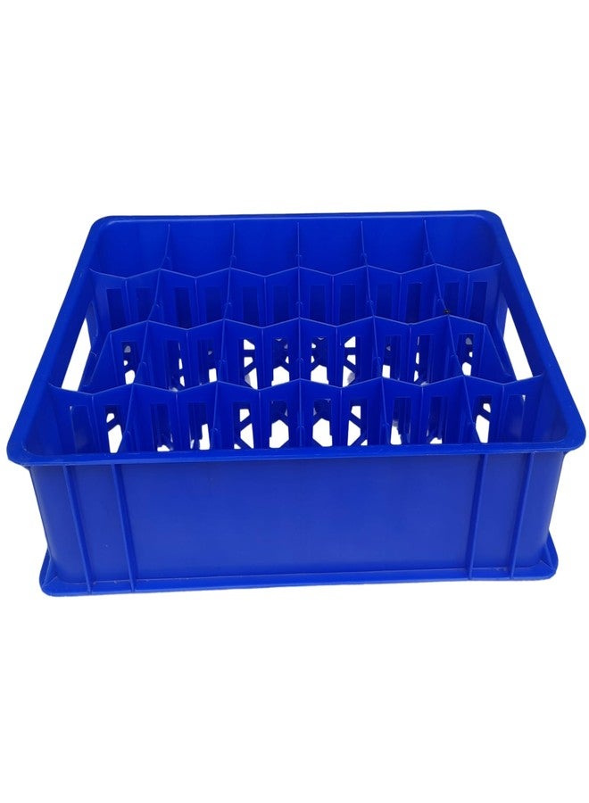 SINGHAL Plastic 24 Bottle Holding Plastic Crate 440 MM x 300 MM x 100 MM Storage Basket Box Bin - 5 Pcs - Image 5